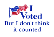 My vote didn't count